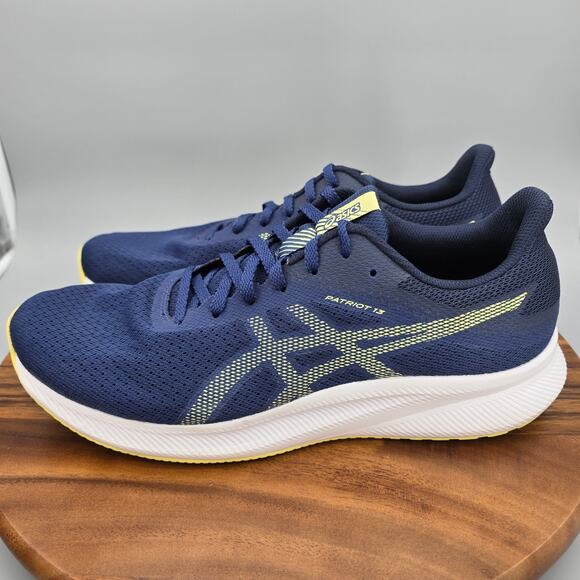 Asics Patriot 13 Shoes Mens 12 Blue Lace Up Low Top Running Athletic Sneakers main image 7